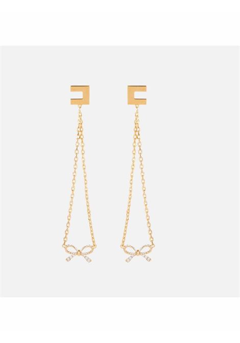 orecchini fiocco  strass ELISABETTA FRANCHI | Orecchini | OR42A51E2U95